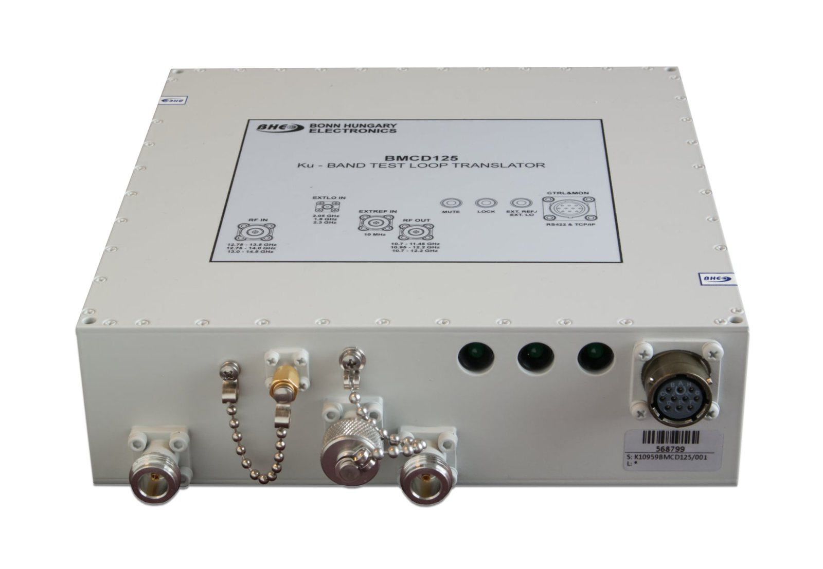 BMCD125 Ku-band Tri-Band Outdoor Test Loop Translator