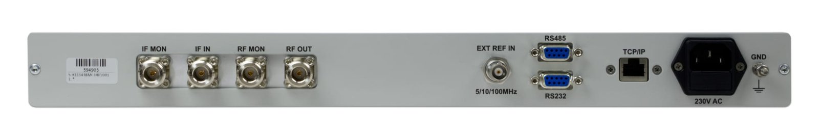 BMCU87 - L-band indoor upconverter, 70MHz to 950-2150MHz - Image 2